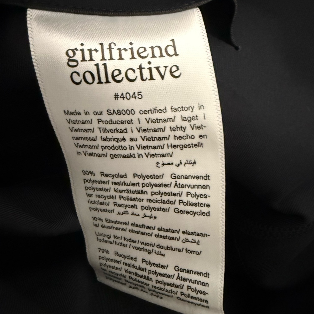 Girlfriend Collective Float Ultralight Skort in Black Small‎ NWT - Picture 10 of 13